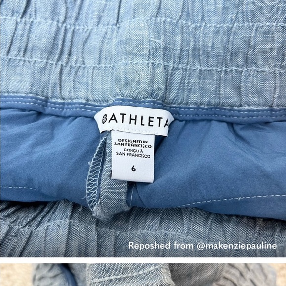 ATHLETA summer pants. 30 1/2 inseam - Picture 2 of 3
